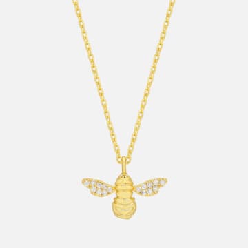 Shop Estella Bartlett Bee Sparkle Wings Necklace