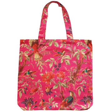 House Of Disaster Hot Pink Birds Of Paradise Shopper Bag