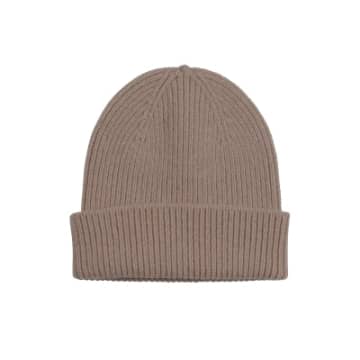 Shop Colorful Standard Warm Taupe Merino Wool Hat
