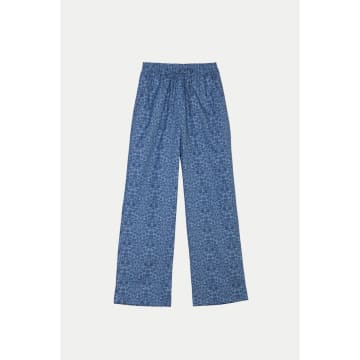 Apof Mortimer Silhouette Sky Pants In Blue