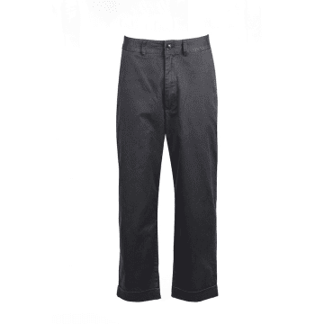 Barbour White Label Barbour Baker Trousers City Navy In Blue