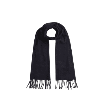 Mads Norgaard Navy Prato Andrew Scarf In Blue