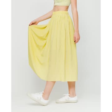 Samsoesamsoe Nadia 10222 Skirt In Yellow