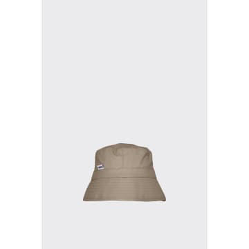 Rains 2001 Bucket Hat In Taupe-brown