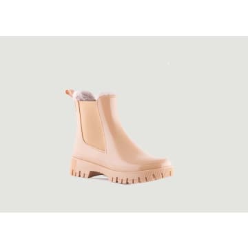 Lemon Jelly Chelsea Boots With Fur Colden