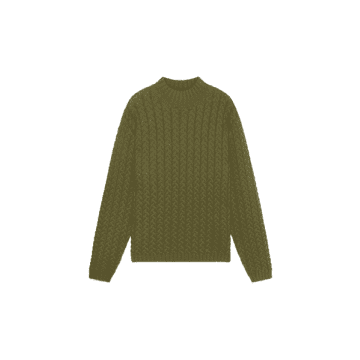 Wax London Stoner Jumper Plait In Moss From