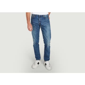 Japan Blue Jeans Circle Straight Cut Jeans In Blue