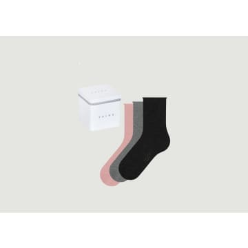 Shop Falke Set Of 3 Pairs Of Socks Happy Box