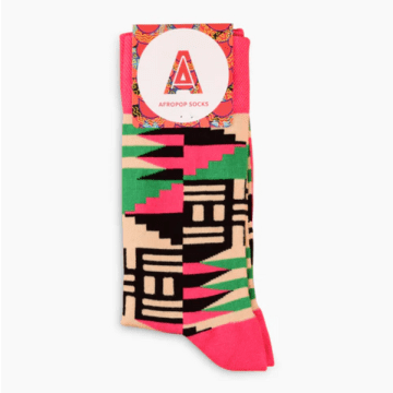 Afropop Socks Scholar Socks Pink Or Blue