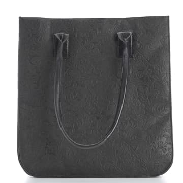 Collardmanson Black Floral Heida Bag