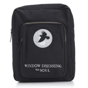 Window Dressing The Soul Wdts Backpack- Black Canvas
