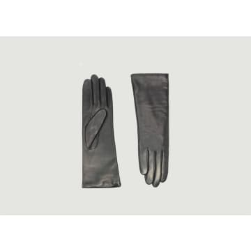 Agnelle Christina Cashmere-lined Leather Gloves