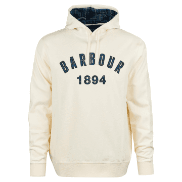 Barbour Affiliate Popover Hoodie Neutral