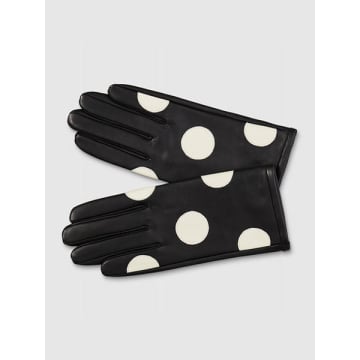 Mabel Sheppard Spot Leather Gloves
