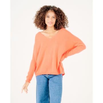 Absolut Cashmere Angèle 100% Cashmere Oversized V-neck Sweater