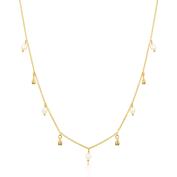 Claudia Bradby Lagertha Gold Choker Necklace In Metallic