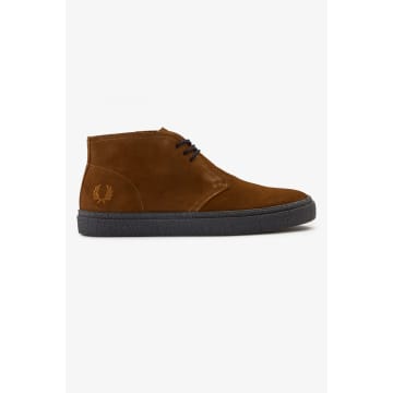 Shop Fred Perry Hawley Suede B4361 Ginger