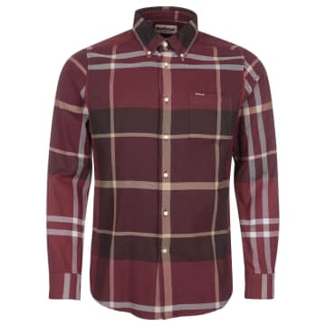 Barbour Dunoon Taillored Shirt Classic Winter Red