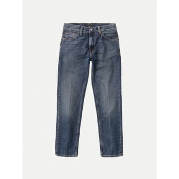Nudie Jeans Gritty Jackson Press Creased In Blue