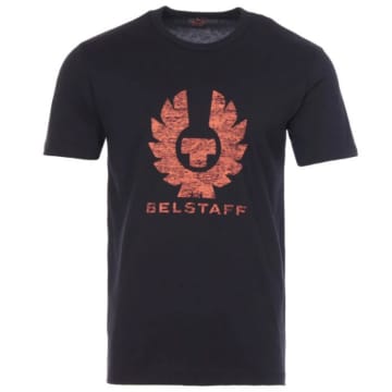 Belstaff Coteland T-shirt Black/signal Orange