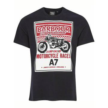 Barbour International Legendary A7 T-shirt Black