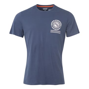 Barbour International Smq Victor T-shirt Navy In Blue