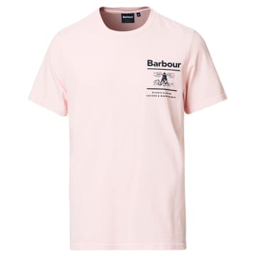 Barbour Chanonry T-shirt Chalk Pink