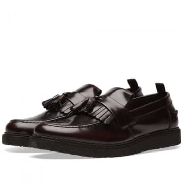 Fred Perry X George Cox Tassel Loafer B9278 Oxblood