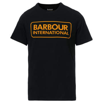 Barbour International Essential Large Logo T-shirt Black