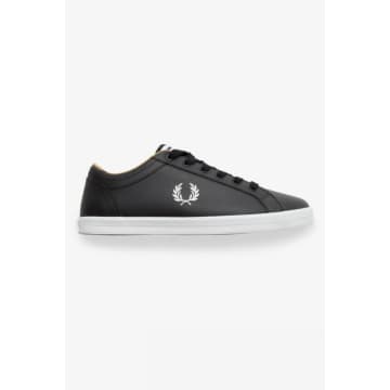 Fred Perry Baseline Leather B1228 Black