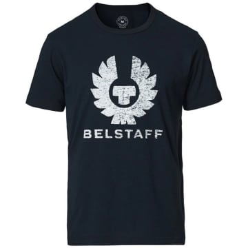 Shop Belstaff Coteland T-shirt Dark Ink