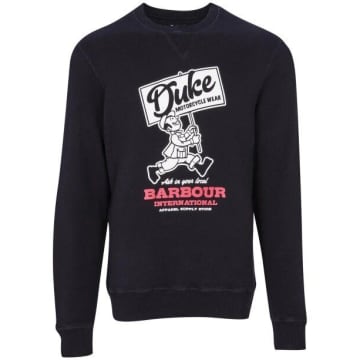 Barbour Famous Duke Sweatshirt Black