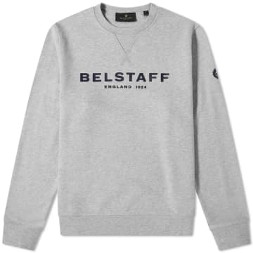 Belstaff 1924 Sweatshirt Grey Melange Dark Ink