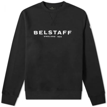 Shop Belstaff 1924 Sweatshirt Black White
