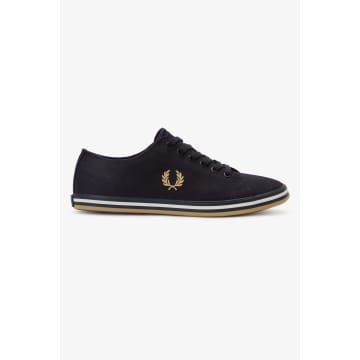 Fred Perry Kingston Twill B7259 311 Navy Desert In Blue