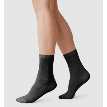Swedish Stockings Billy Bamboo Socks Black 2-pack