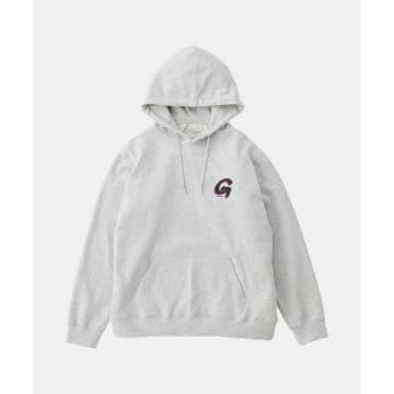 Gramicci Big G-logo Hooded Sweatshirt In Grey