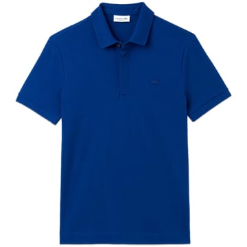 Lacoste Paris Regular Fit Stretch Polo Ph5522 In Blue