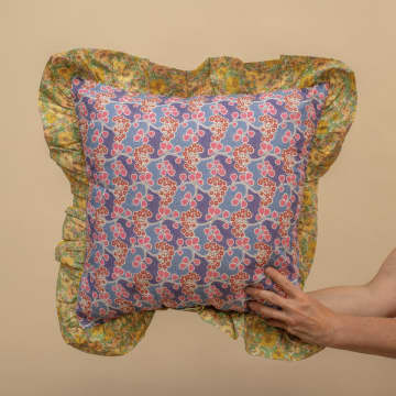 Projektityyny Primula Point Blue Made With Liberty Fabrics Cushion