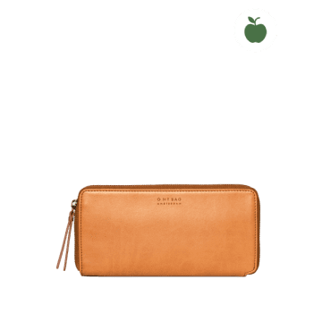 O My Bag Sonny Cognac Brown Apple Leather Wallet