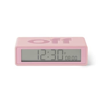 Lexon Flip+ Light Pink Alarm Clock