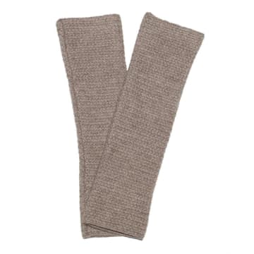 Cashmere-fashion-store Engage Cashmere Arm Warmers Hand Warmers In Blue