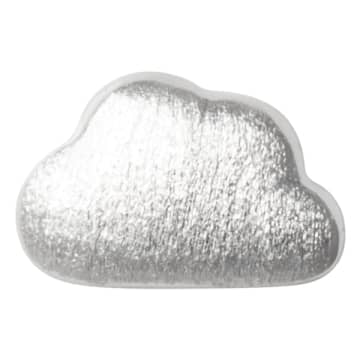 Anorak Lulu Copenhagen Earring Silver Cloud Stud In Metallic