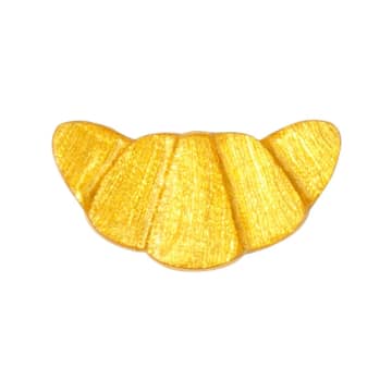 Anorak Lulu Copenhagen Croissant Gold Stud Earring