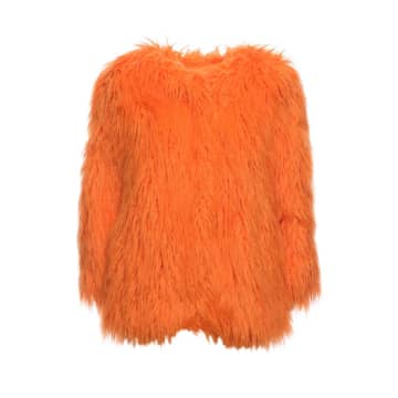 Shop Alabama Muse Coat For Woman M604mo B0032 Orange