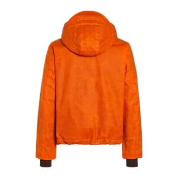 Manifattura Ceccarelli Orange Blazer Coat Jacket
