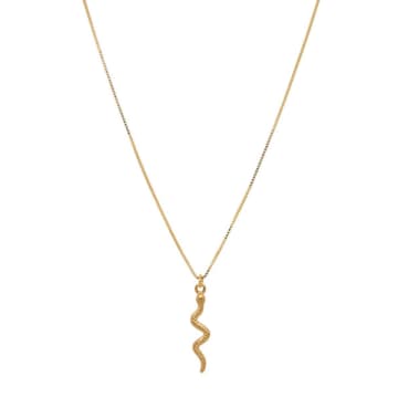 Ellen Beekmans Snake Pendant Necklace