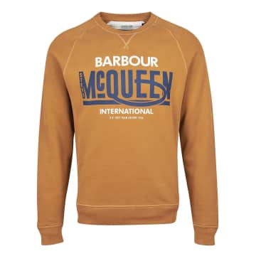 Barbour International Randall Crew Sweatshirt Cinnamon