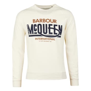Barbour International Randall Crew Sweatshirt Whisper White
