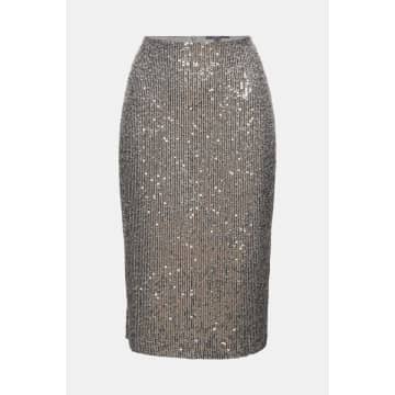 Esprit Skirt With Slate Coloured Sequins
